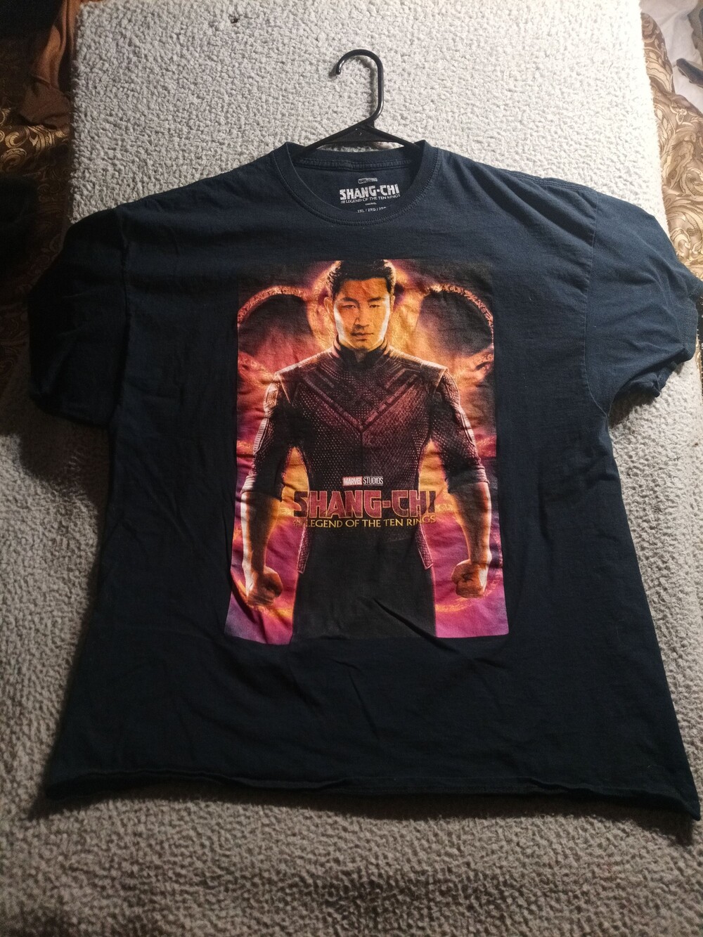 Marvel Studios Shang-Chi and the Legend of the Ten Rings 2XL Black T-Shirt 3524